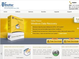 Go to: Stellar Phoenix Data Recovery Software