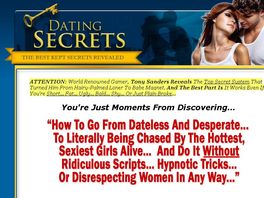 Go to: Dating Secrets By Tony Sanders