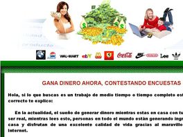 Go to: Dinero Encuestas Online