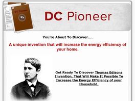 Go to: Dc Pioneer - Newest And Best Converting Green Energy Product