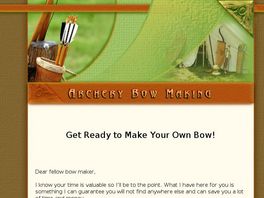 Go to: The Definitive Guide To Bow Making.