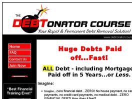 Go to: The Debtonator Course