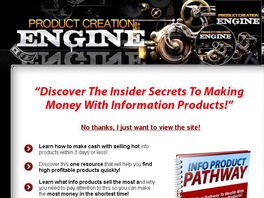 Go to: Product Creation Engine