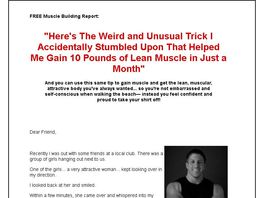 Go to: How To Gain 10 Pounds Of Muscle In 30 Days.