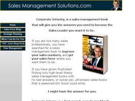 Go to: Corporate Infantry: A Must Read Sales Management Book Leaders.