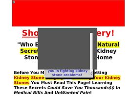 Go to: Natural Treatment To Dissolve Your Kidney Stones.