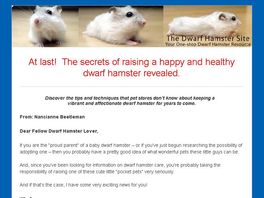 Go to: The Definitive Guide to Dwarf Hamster Care