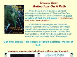 Go to: Dharma Diary Reflections On A Path.