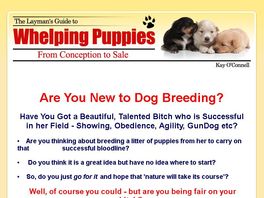 Go to: The Layman's Guide to Whelping Puppies - From Conception to Sale