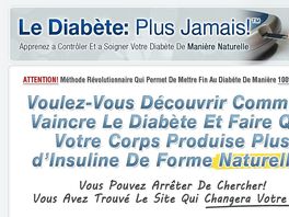 Go to: Maitrisez Votre Diabete. Diabetes Treatment French Version.