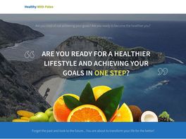 Go to: Healthy With Paleo - Stunning Sales Page Design High Converting