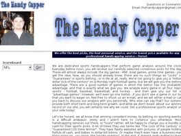 Go to: The Handy Capper Report.