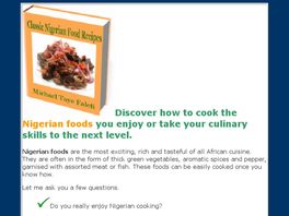 Go to: Classic Nigerian Food Recipes