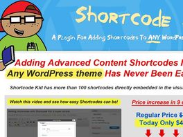 Go to: Shortcode Kid Wordpress Plugin