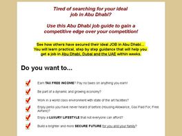 Go to: Securing A Job In Abu Dhabi - The Abu Dhabi Job Guide