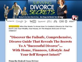 Go to: New-#1 Failsafe, Comprehensive Divorce Success Guide- 75% Payout