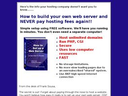 Go to: How To Set Up A Web Server.