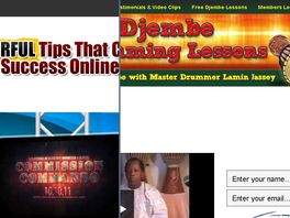 Go to: Djembe Drumming Lessons
