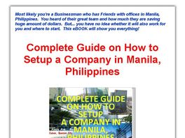Go to: Complete Guide On How To Setup A Company In Manila, Philippines