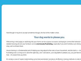 Go to: Doggy House Training Blueprint - Earn 75%!