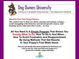 Go to: Puppy Parenting Course