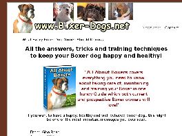 Go to: All About Boxers - Complete Boxer Dog Ebook, Audio And Video Package