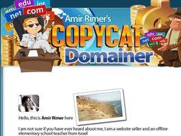 Go to: Copycat Domainer | Make Money Selling Domains