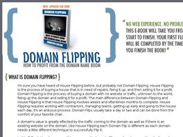 Go to: Domain Flipping: Learn How To Flip Domain Names And Profit