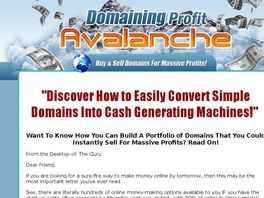 Go to: Domaining Profits Avalanche