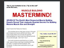 Go to: Muscle Building Mastermind - Full 75% For Each Sale!