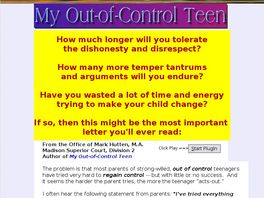 Go to: My Out-of-control Teen