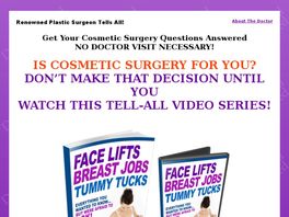 Go to: Cosmetic Surgery Tell-all