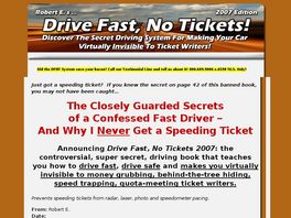 Go to: Drive Fast No Tickets.