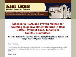 Go to: Real Estate Wealth Transfer System