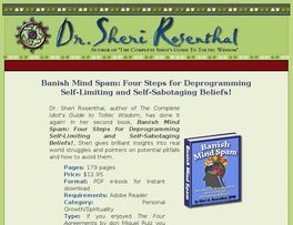 Go to: Dr Sheri Rosenthal - Banish Mind Spam!