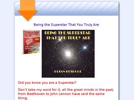 Go to: Being The Superstar You Truly Are.