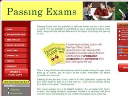 Go to: Life Skills: Passing Exams