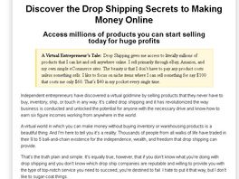 Go to: Drop Ship Bible And 2012 Drop Ship Ratings Guide