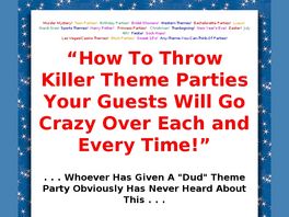 Go to: Theme Party Secrets Revealed!