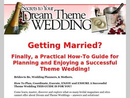 Go to: Secrets To Your Dream Theme Wedding