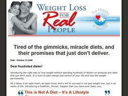 Go to: Weight Loss 4 Real People.