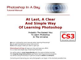 Go to: Photoshop In A Day