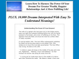 Go to: Dream Psychology & 10,000 Dreams Interpreted.
