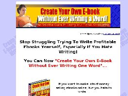 Go to: Create Your Own Ebook.