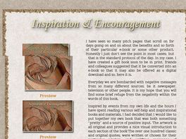 Go to: Inspiration & Encouragement E-book & Screensaver.