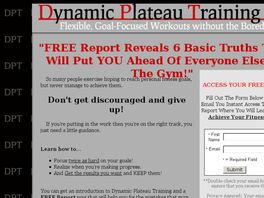 Go to: Dynamic Plateau Training || Your Key To Any Fitness Goal