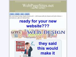 Go to: Instant Website Framework