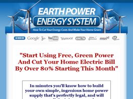 Go to: Earth Powered Green Energy Super New Guide 2009.