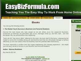 Go to: The Master Key to Success in Business and Personal Relations
