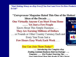 Go to: Master's Guide To Becoming An eBay(R) Trading Assistant.